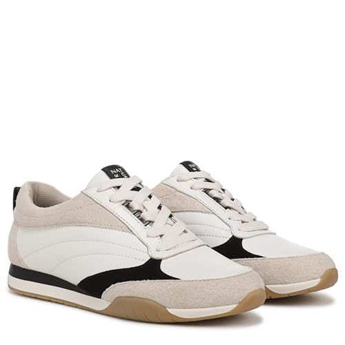 Naturalizer Women's Tao Sneaker Warm White/Black Leather/Suede 10.5 M by Naturalizer - Used condition - Image 7