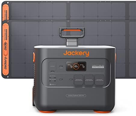Jackery Explorer 3000 Pro Générateur Électrique Portable avec 2 P...