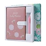 Función: Regalo / Escritura 2021 Calendarios de Escritorio Calendarios d Agenda de Kawaii 2021 Planner Organizador A5 cuaderno del diario semanal Diario del cuaderno de visita personal del viaje Oficina Bloc de notas Horario Cal