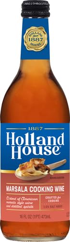 Image of Holland House Marsala Cooking Wine, Ideal for Cooking, Roasting and Marinating, 16 FL OZ (Pack of 4)