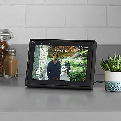 Facebook Portal Mini - Smart Video Calling 8 Touch Screen Display with Alexa - Black