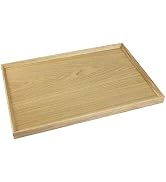 Amazon｜トレー 木製 長角膳 ・羽反長角膳 (ナチュラル（長角）, 45cm