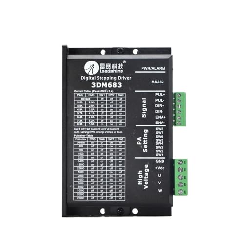 Driver pas à pas 3DM580S triphasé réduction des vibrations NEMA 23