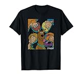 Scooby-Doo Big Face Group Poster T-Shirt