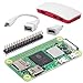 Produktbild Raspberry Pi Zero 2 W Light Starter Kit mit Quad-Core CPU 1GHz, 512MB RAM, Bluetooth 4.2, WLAN, Mini HDMI Adapter, OTG Kabel, 40-Pin GPIO und offiziellem Gehäuse rot/weiß