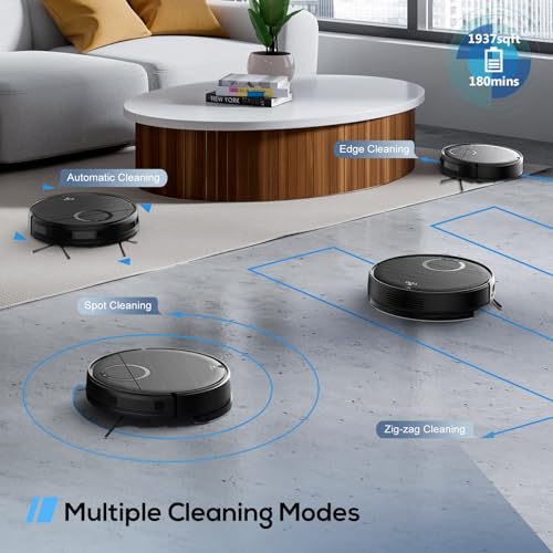 Robot Vacuum and Mop Combo with Self-Empty Base