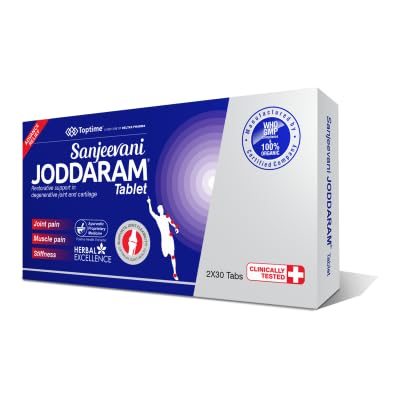 Toptime Sanjeevani Joddaram Ayurvedic Joint pain relief tablet (2×30Tab) (B0CSXKWTHR) Amazon Price History, Amazon Price Tracker
