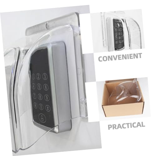 Funda para control transparente de silicona Happyyami pack de 2 piezas resistentes 3