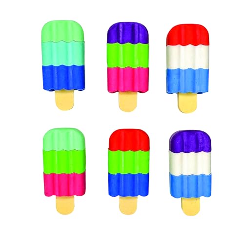 Geddes 72310 Raymond Geddes Scented 3D Ice Cream Bar Erasers thumb #1