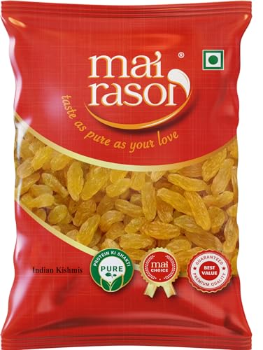Image of MAI RASOI Regular Indian Raisins, Pouch of Kishmish 500g