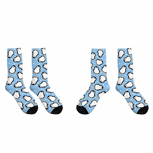 Image of Pehede Socks Mens Fun Dress Socks for Women Funny Novelty Crazy Design Socks
