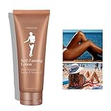 Manera simple y saludable: Puede ayudarlo a lograr una belleza natural sin exposición al sol, evitar los rayos UV y las quemaduras solares, sin manchas oscuras ni problemas en la piel.Aplícalo por la mañana para ir obteniendo un bronceado dorado de manera gradual hasta la tarde y así estar listo para una noche en la ciudad.