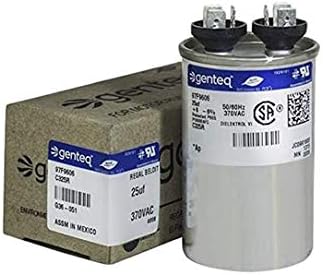 25 uF MFD x 440 VAC Capcom Capacitor Replaces Genteq York Round 
