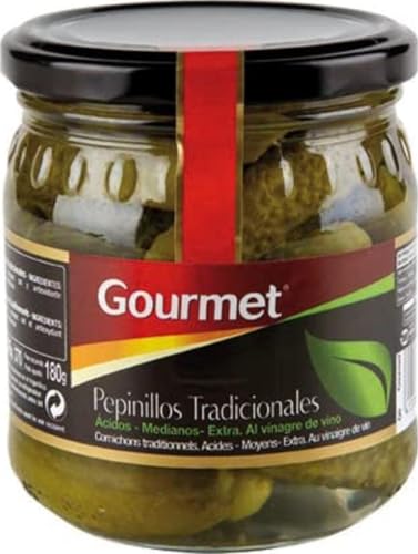 Marca Blanca - Gourmet Pepinillo mediano, 180g