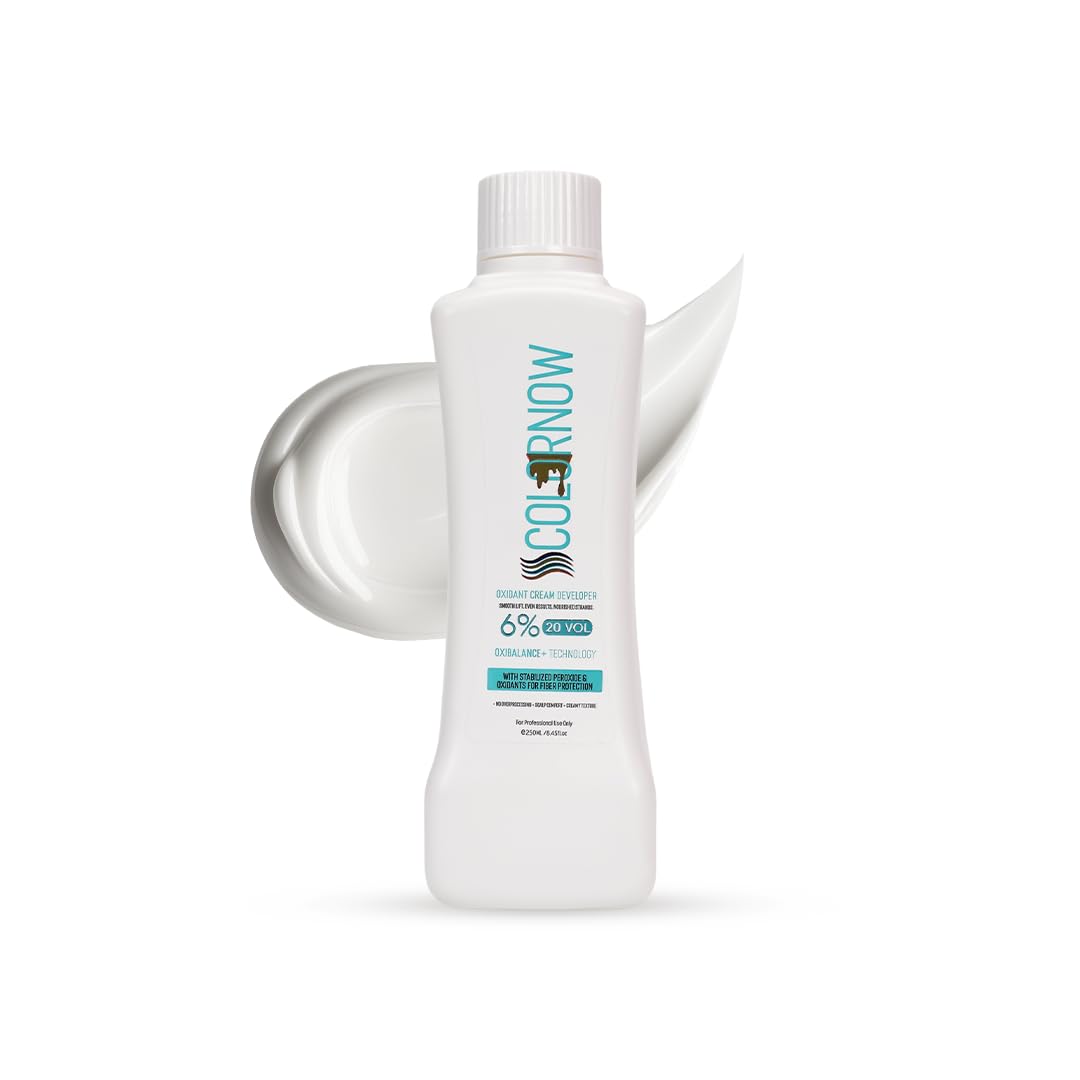 Oxidant Cream Developer 20 Vol (6%) Hair Color Developer for Controlled Lift & Even Tone Smooth Mixing Consistent Results for Salon & Home Use - 250ml-image-5