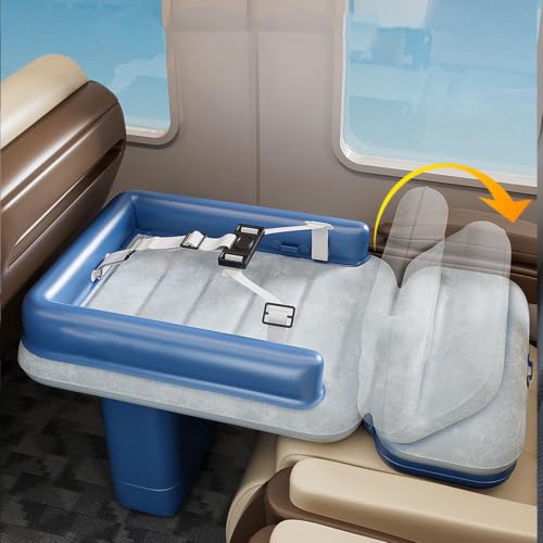 Cama de avión inflable para bebé colchón inflable infantil asiento avión 4