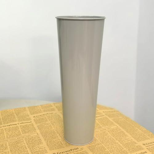 Jarrones de metal para flores francesas con acabado artesanal premium 4