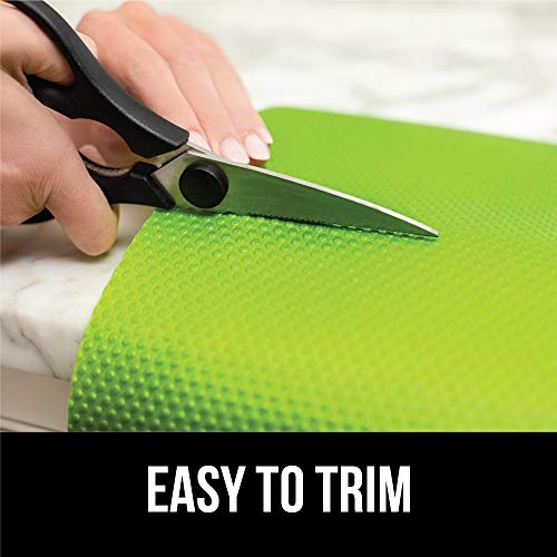 Gorilla Grip Refrigerator Shelf Liner, Large Waterproof Roll, Non Adhesive, Trim To Fit, Easy Clean, 60 Inch X 13 Inches,Durable Kitchen Fridge Mat Pad For Fruit And Vegetable Drawers, Fridges #TOP7