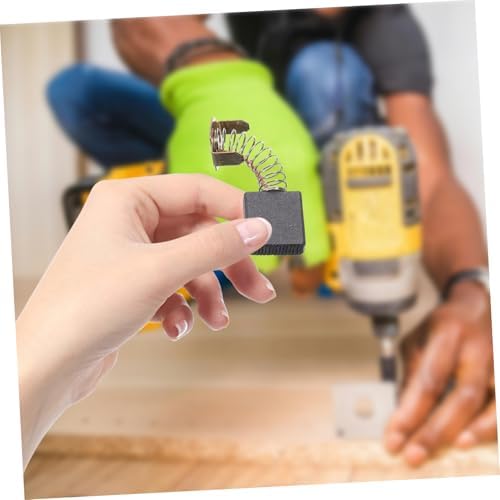 NUOBESTY Elektrikli aletler için 20 adet karbon fırça, motor fırçası, taşlama makineleri için, titreşimi azaltır, uyumlu - Görsel 6