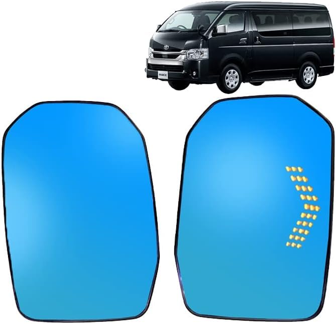 Amazon | ハイエース300系 ドアミラーレンズ LEDウィンカー
