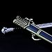 Game of Thrones Collective 1/6 Sword Jon Snow Longclaw Sword Weapon Metal Model Action Figure Arts Toys Collection Keychain Gift Party Present Keychain