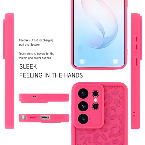 Image of Compatible with Samsung Galaxy S26 Ultra Case, Hot Pink