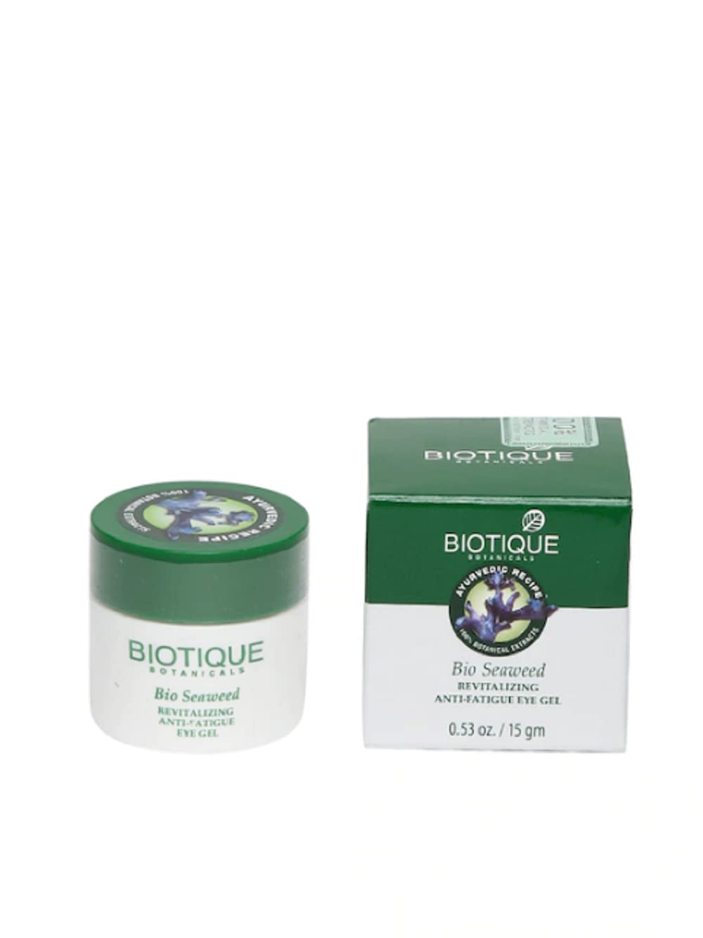 Biotique Unisex Set of 2 Bio Sea Weed Revitalizing Anti-Fatigue Eye Gel — Amazon image 2