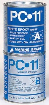 Protective Coating 640111 4 Lb PC-11 Epoxy Paste in White