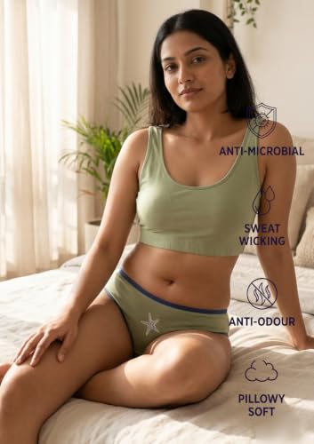 Image of Inner Sense Bamboo Bikini Panty for Women