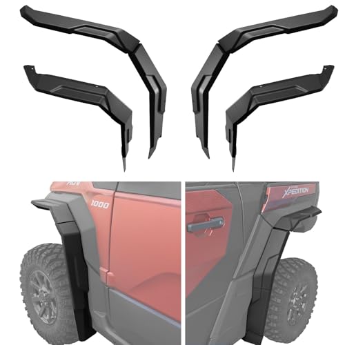 Image of Fender Flares for 2024 Polaris Xpedition XP /ADV, Full Coverage Front & Rear Extended Mud Guards Mud Flaps for Polaris Xpedition XP /XP 5 /ADV /ADV 5 2024+ Accessories (Replace #2890638)
