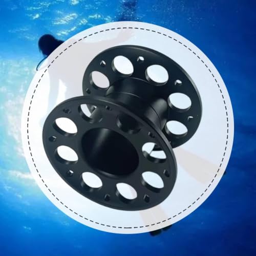 Carrete de buceo con bobina de aluminio resistente y linea de esnorquel 6