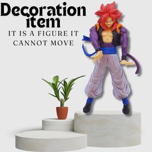 Image of Mallexo DBZ Action Figures Set 1PCs Dragn Bal Z Toys for Kids Animee Toy Set of Size18CM for Car Dashboard, Decoration, Cake, Office Desk & Study Table Multicolor (S4)