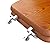 Comfort Seats C3B2E118CH Elongated Decorative Wood Toilet Seat
