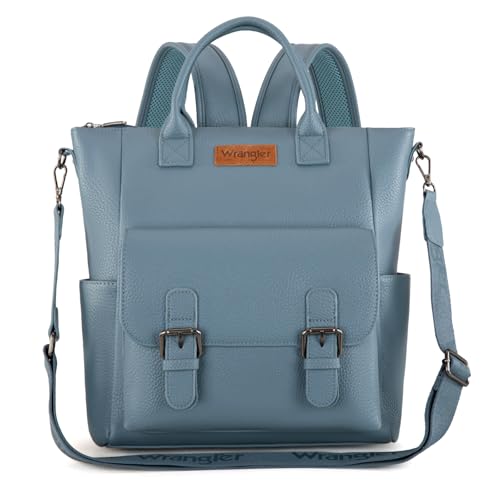 Image of Montana West Wrangler Backpack Purse Medium Fashion Backpack for Women with Removable Crossbody Shoulder Strap for Travel Work WG175-9110JN