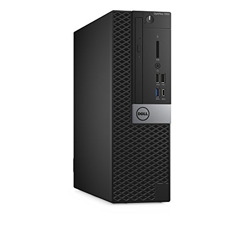 Image of Dell OptiPlex 7050 Small Form Factor Desktop Computer, Intel Core i7-7700, 8GB DDR4, 1TB Hard Drive, Windows 10 Pro (HDHJD)