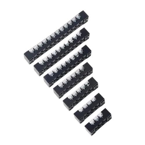 Bloc de jonction TB-1506 robuste et isolant, barrière de connexion double rangée 600V - 7