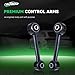 Left Right Rear Lower Forward Control Arm Assembly Compatible With 2007-2012 Dodge Caliber 07-15 Jeep Compass Patriot Driver Passenger Side AUQDD 2PCS K641226 (Pair) Suspension Lateral Link