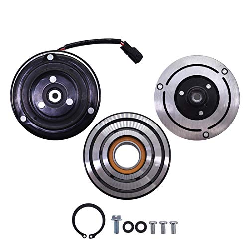 WFLNHB AC A/C Compressor Clutch Coil Assembly Kit Replacement for Nissan Maxima 2009 2010 2011 2012 2013 2014 3.5 Liter Engine