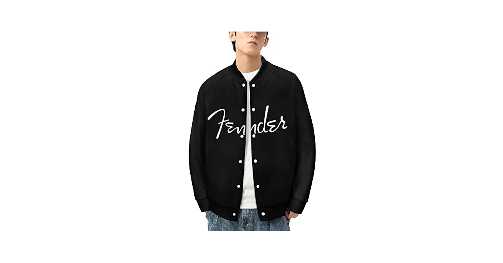 Amazon | Fender Logo フェンダー ジャケット メンズ カジュアル