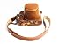 Full Protection Bottom Opening Version Protective PU Leather Camera Case Bag with Tripod Design Compatible For Olympus PEN-F with Shoulder Neck Strap Belt Brown