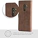 Snakehive Leather Wallet for Samsung Galaxy S9 Plus, Luxury Genuine Leather Wallet with Viewing Stand and Card Slots, Flip Cover Gift Handmade in Europe for Samsung Galaxy S9 Plus - Brown