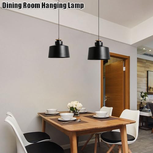 Lustre tête unique E27 suspension métal pour balcon et bar - 6