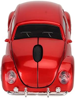 DAUZ Ratón de Escritorio, 2.4GHz Wireless Sports Car Style 1600DPI Auto ...