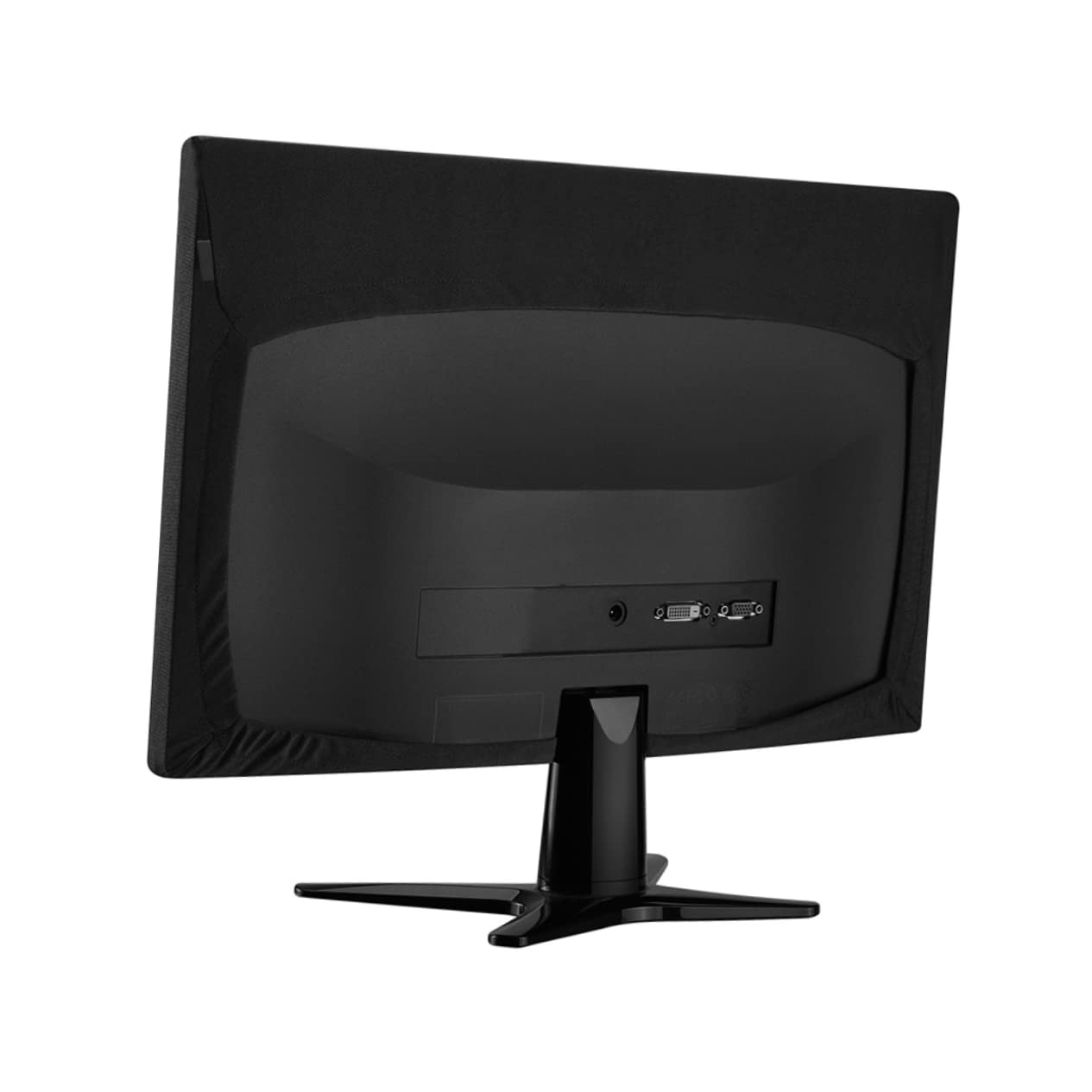 Copertura Elasticizzata per Monitor Computer Nero, Antipolvere