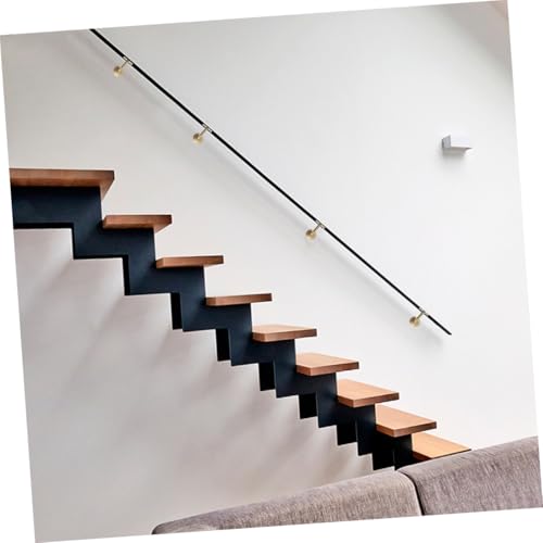 Soportes de barandilla de acero inoxidable resistentes para montaje pared de pasamanos 7