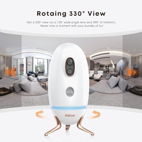 Dog Camera with Treat Dispenser — alternate angle