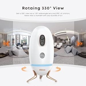 Dog Camera Treat Dispenser, 330° View Dog Cam Pet Security Camera, 2K/4MP HD with Night Vision, Support 2.4 &5 GHz Wi-Fi, 2-Way Audio, Indicator Light, Free Cloud Storage, No Monthly Fee Dog Camera Treat Dispenser, 330° View Dog Cam Pet Security Camera, 2K/4MP HD with Night Vision, Support 2.4 &5 GHz Wi-Fi, 2-Way Audio, Indicator Light, Free Cloud Storage, No Monthly Fee