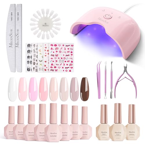 MelodySusie P-ART06F Gel Nail Polish Kit