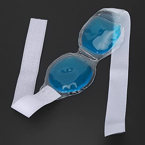 Kühlende Augenmaske, Wiederverwendbare Gel-Augenmaske, Heiße Kalte Kompresse für Geschwollene Augen, Trockene Augen, Augenringe, Lindert Augenermüdung (Blau) - Image 6