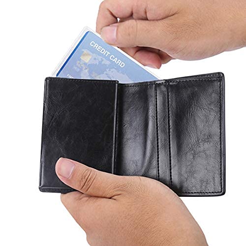 100 Portabadge Verticali - Protettori Per Carte Di Credito, Badge E Tessere - Trasparenti E Privacy - Foto 9